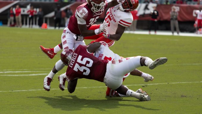 William Kwenkeu is 'bright spot' in football's loss - The Temple News