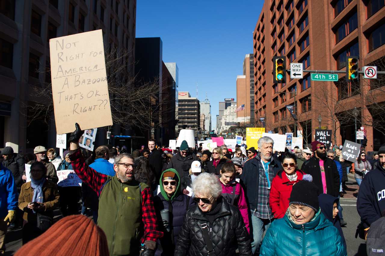 Philadelphia’s March For Our Lives rallies youth ‘ready to make change