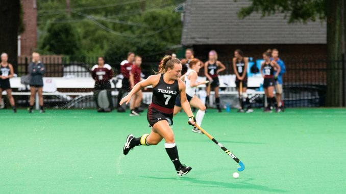 Field Hockey Clinches First Win The Temple News