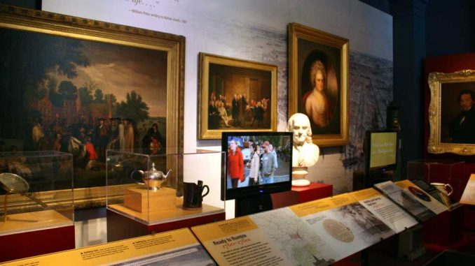 The Philadelphia History Museum revamped its interior appearance with more than three years of renovations, costing $5.8 million. The museum reopened to the public on Sept. 22. It houses pieces dating as far back as 1680. ( LARA STRAYER // TTN )