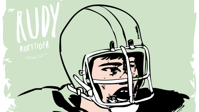 Daniel "Rudy" Ruettiger ( ILLUSTRATION / DARCY STACKHOUSE / TTN )