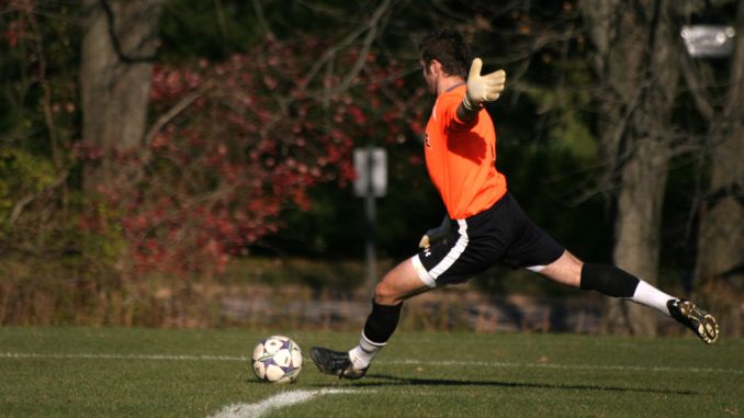 Junior goalkeeper Bobby Rosato recovers from a stress fracture in his arm while sophomore Dan Scheck has started both games for Temple (0-1-1). ( ABI REIMOLD / TTN FILE PHOTO )