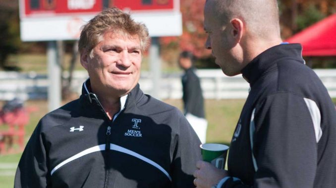 Coach Dave MacWilliams said he believes the A-10 Conference is underrated when it comes to men’s soccer. He said Temple is ready for its Big East move. | PAUL KLEIN / TTN