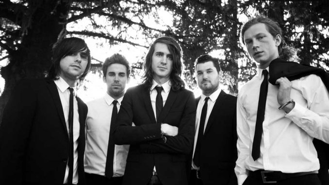 Mayday Parade earned popularity among the alternative pop-punk scene for its catchy hooks and upbeat music since it started in 2005. | COURTESY TOM FALCONE