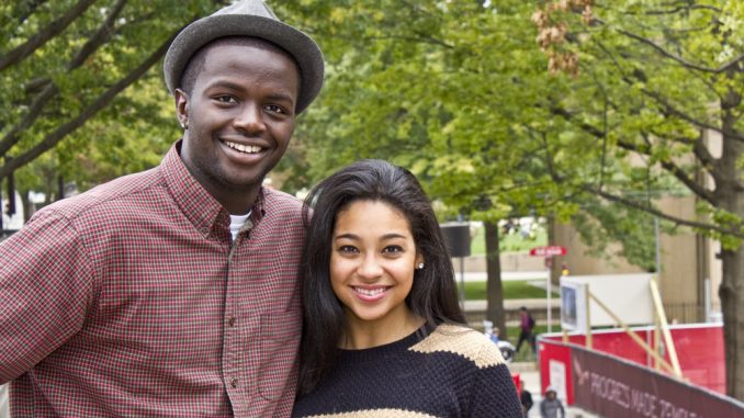 Thomas Green (left) and Ariel Peredo were crowned 2012 Homecoming King and Queen on Saturday. ( LUIS FERNANDO RODRIGUEZ // TTN )