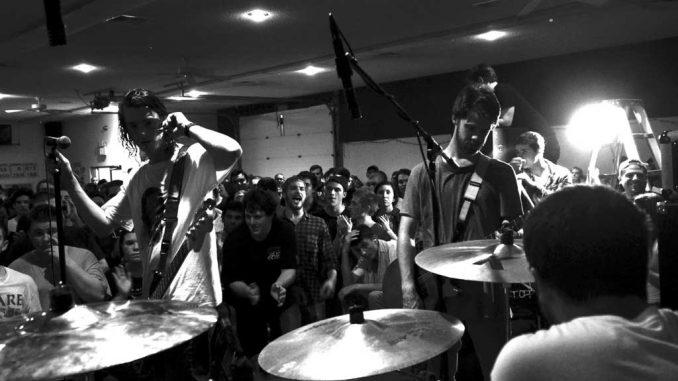 Title Fight, a punk band from Kingston, Pa., performed on the main stage of the Vans Warped Tour in 2012. The band will play in Philly on Nov. 30. | DANIELLE PARSONS / TTN