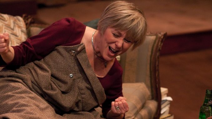 Williams starred as Jennifer Lawrence’s mother in “Silver Linings Playbook.” She is shown above in her Barrymore award winning performance, as Frances in Lantern Theater’s 2010 production of “The Breath of Life.” | COURTESY JOHN FLAK