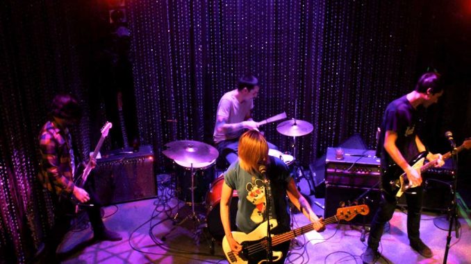 Philadelphia psychedelic punk band Bleeding Rainbow took the stage at Johnny Brenda’s on Feb. 14 to mark the release of its new album, “Yeah Right.” | RACHEL BARRISH / TTN