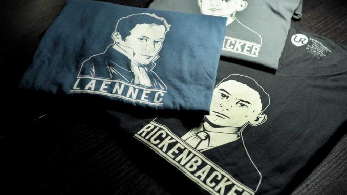 UnderRepped T-shirts are available for purchase on the company’s Kickstarter page. Every T-shirt features a lesser-known historical figure. | ABI REIMOLD / TTN