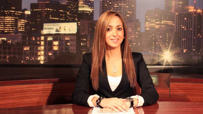 Janelle Roedán anchors Update Ahora, the first Spanish-language broadcast on TUTV. | SABA AREGAI / TTN