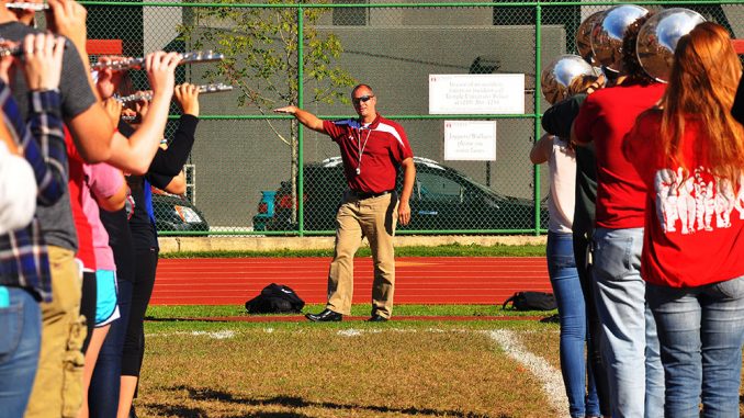 Brunner led the Diamond Marching Band on to Rolling Stone’s “mind-blowing” collegiate band list. | Jacob Colon TTN