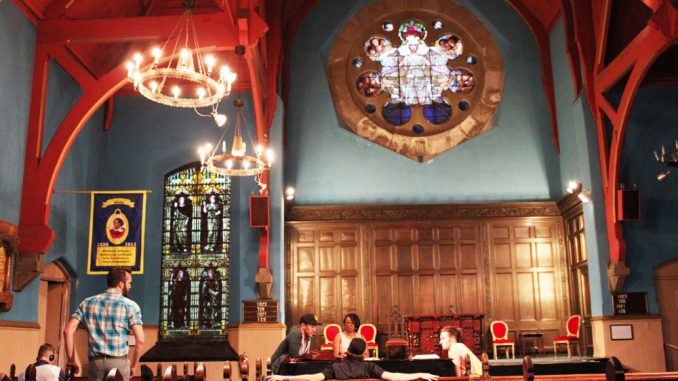 First Unitarian Church, located at 2125 Chestnut St., is utilized by church-related events along with shows hosted by R5 Productions, which also works with Union Transfer, Boot & Saddle, Johnny Brenda’s and more. | Kara Milstein TTN