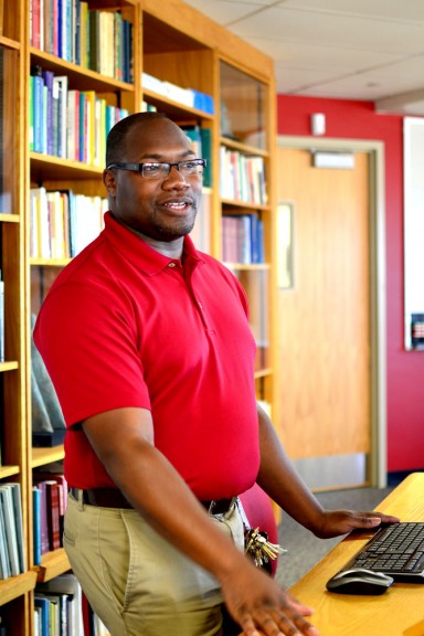 Cyril Ireland transitioned from student to a tech support manager in Anderson after graduation. | Skyler Burkhardtt TTN