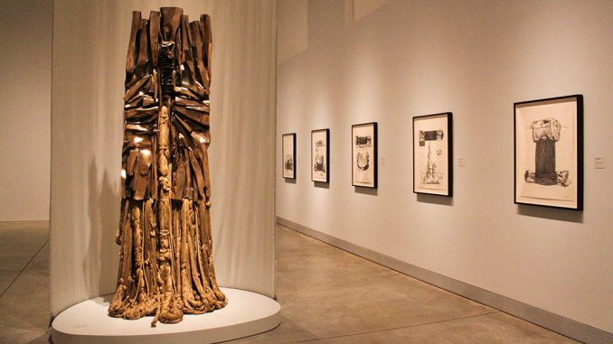 Barbara Chase-Riboud’s artwork, inspired by the civil rights era, is displayed at the Philadelphia Museum of Art until January before it moves to the Berklee Art Museum. | Kara Milstein TTN