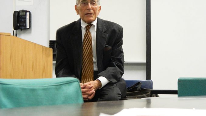 David Adamany was president from 2000 to 2006. He currently teaches American Politics and believes that teaching is his passion. | Sash Schaeffer TTN