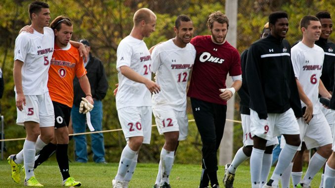 The men’s soccer team finished its regular season with a 1-0 double overtime win against Cincinnati. | Paul Klein TTN