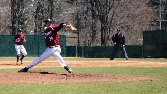 Eric Peterson pitches during a game held in 2013. Peterson was named to the All-Philadelphia Big 5 team last spring after posting a 3.03 ERA, the lowest by a Temple pitches since 1999. | Andrew Thayer TTN