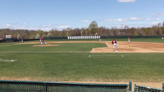 The baseball team has played at Skip Wilson Field in Ambler, Pa., since the facility first made its debut in 2004. The field seats 1,000 people and lacks lights. | Stephen Godwin JR. TTN