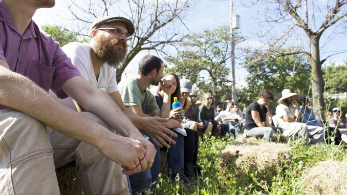 A panel discussed the importance of urban farming in communities as part of this year’s Homegrown Music Festival, which took place Sept. 12-14. KATHRYN STELLATO | TTN