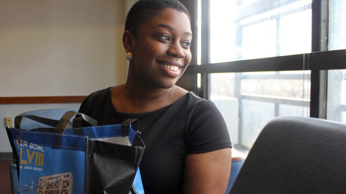 For her 21st birthday, Lorae Bonamy collected 21 bags of 21 items and offered them to 21 people experiencing homelessness in Philadelphia. | Claire Saskoa TTN