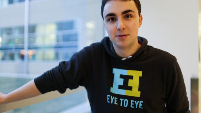 Matt Cahill, a senior history education major, worked to implement a Temple chapter of the Eye to Eye program, which partners Temple students with local high schoolers. | JENNY KERRIGAN TTN