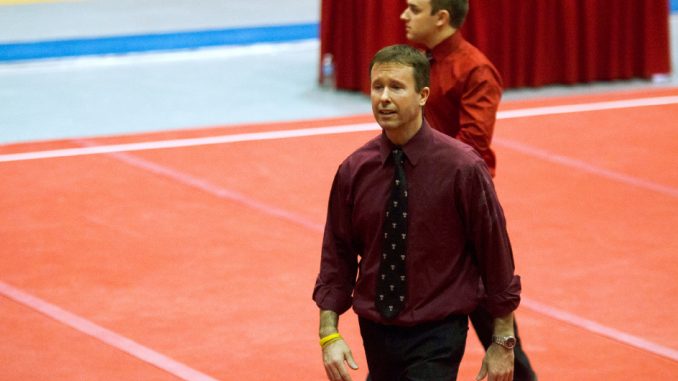 Women’s gymnastics coach Aaron Murphy. | Allan Barnes TTN