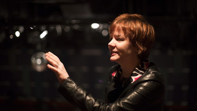 Mary Javian, curator of the ClassicAlive shows at World Café Live, discusses plans for the upcoming electro-classical show that will be hosted on March 20. | Margo Reed TTN