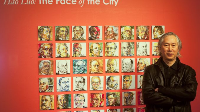 Chinese artist Hao Luo created portraits of every United States President for his exhibit at The Clay Studio as part of “The Face of The City” exhibit. | Allan Barnes TTN