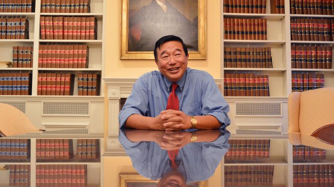 Jan Ting, a law professor at Temple, has been teaching at Temple for 38 years. He teaches in the areas of citizenship and immigration law and tax law. | Daniela Ayuso TTN