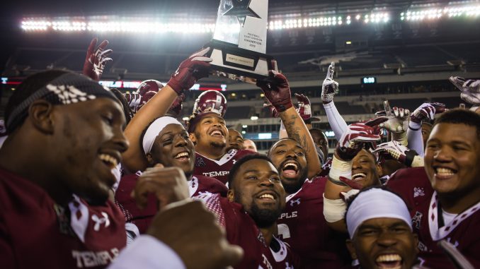 Temple knocks off Navy to win AAC title