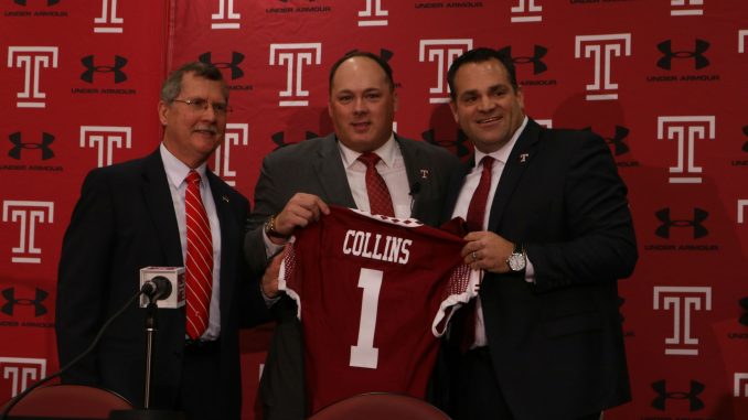 Geoff Collins introduced as new head football coach - The Temple News